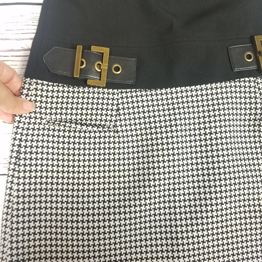 LAUNDRY BY SHELLI DRESS Black and white SIZE 2 - Picture 5 of 8